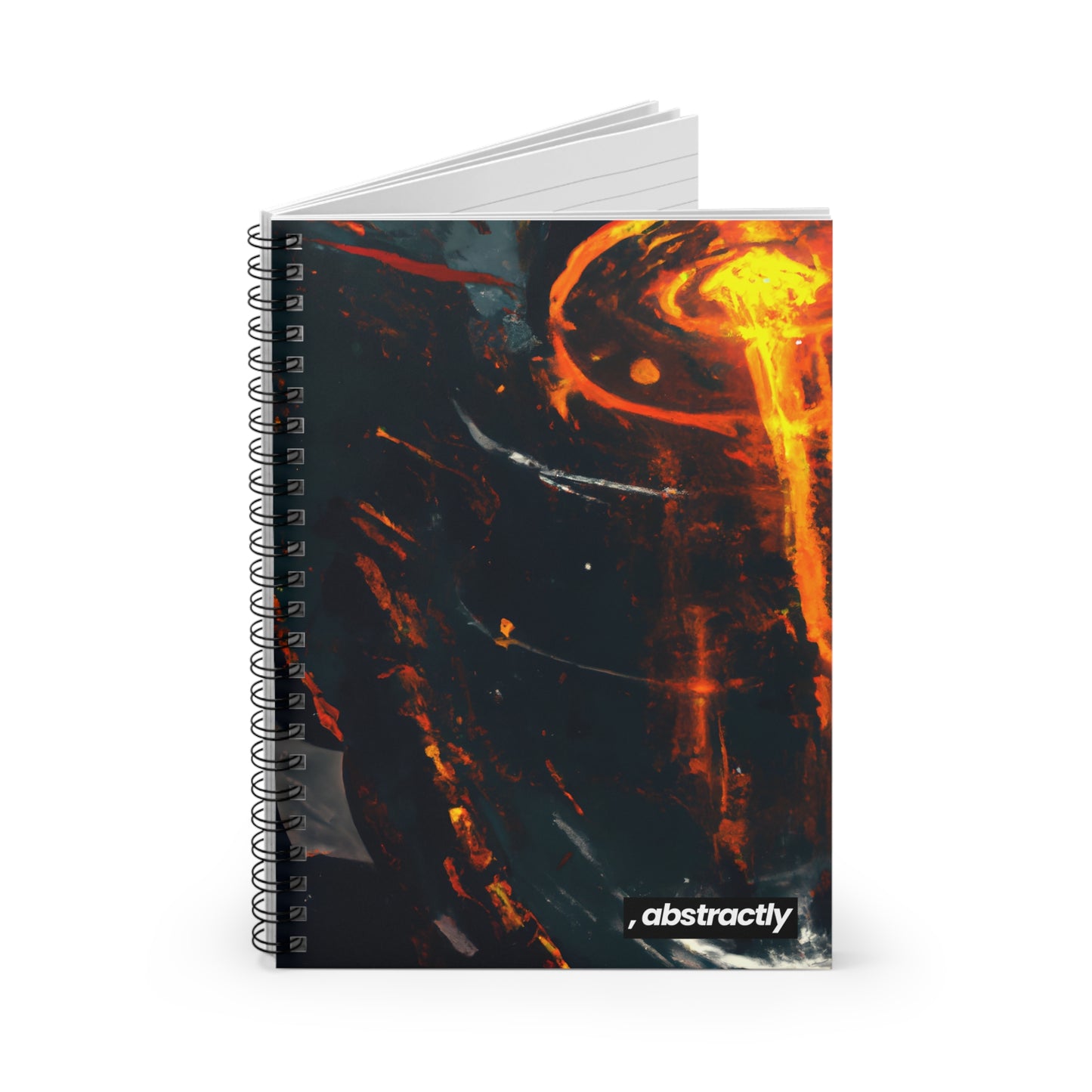 Vertex Audit - Sunk Cost, Abstractly - Spiral Notebook