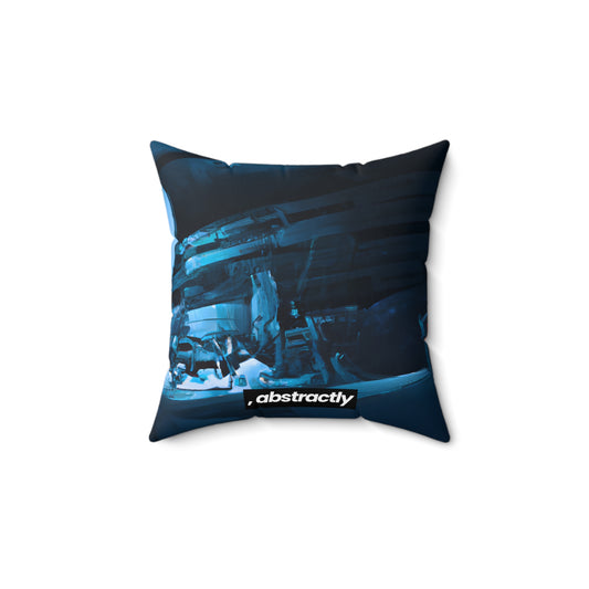 Aquila Capital - Sunk Cost, Abstractly - Faux Suede Throw Pillow