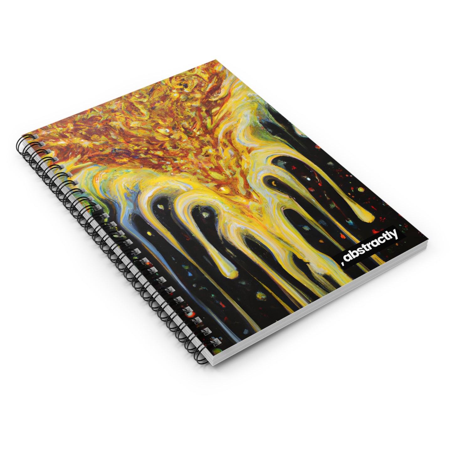 Shoadium Fluxite - Chemistry, Abstractly - Spiral Notebook