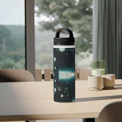 Pinnacle Assurance - Debit, Abstractly - Stainless Steel Water Bottle