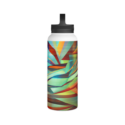 Lilly Stark - Gravity Force, Abstractly - Stainless Steel Water Bottle