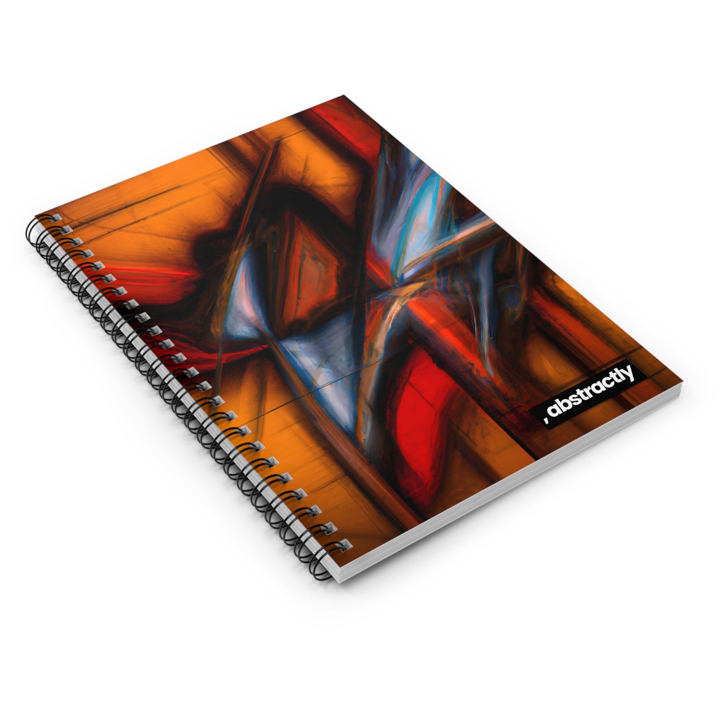 Lena Holmwood - Electromagnetic Force, Abstractly - Spiral Notebook