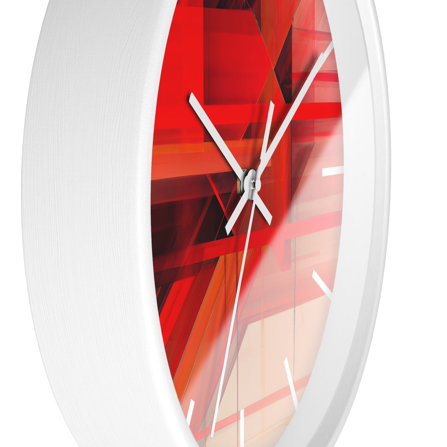 Elaine Stryker - Electric Force, Abstractly - Wall Clock