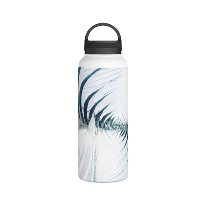 Cassandra Steller - Magnetic Force, Abstractly - Stainless Steel Water Bottle