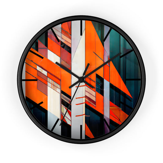 Lara Pendleton - Gravity Force, Abstractly - Wall Clock