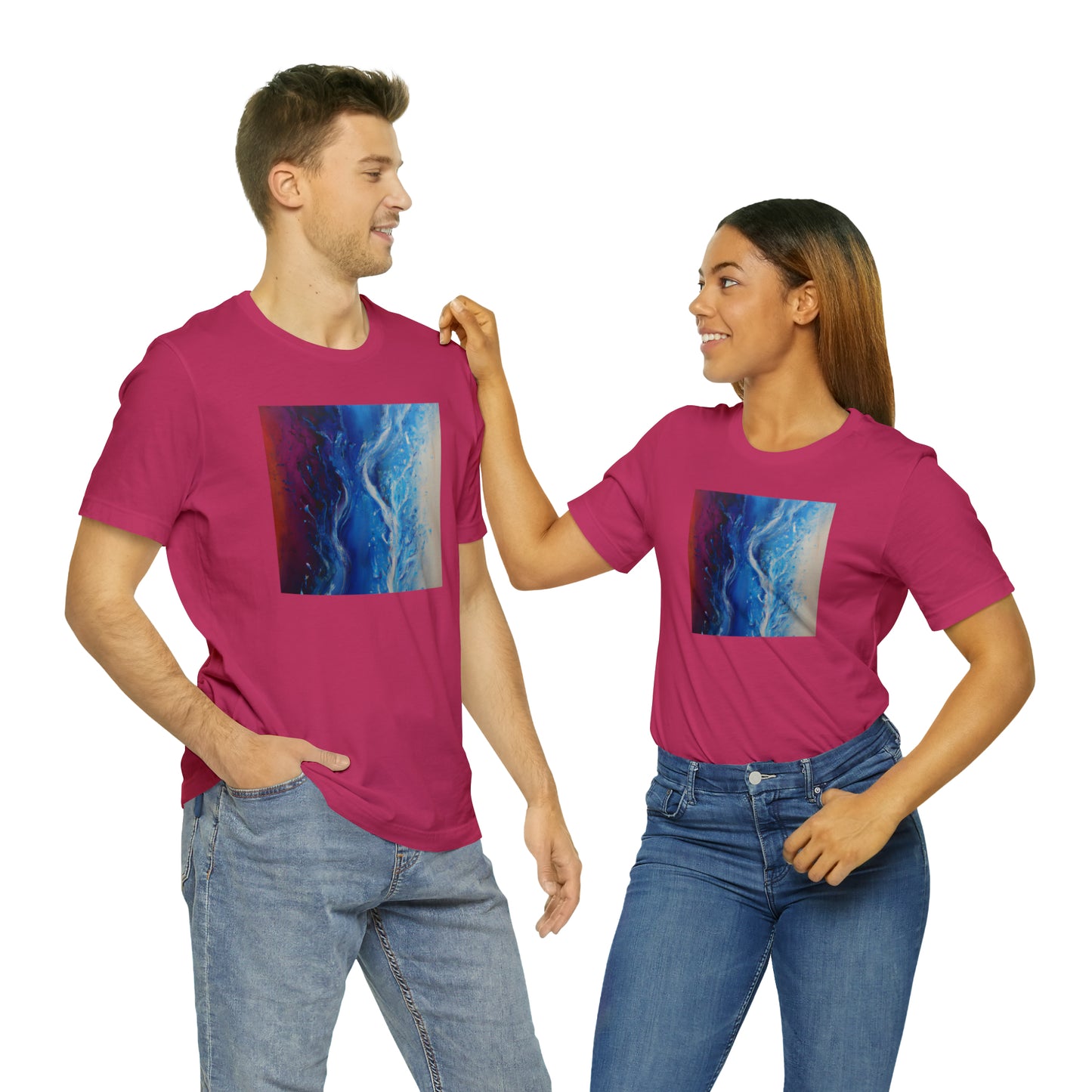 Cerulean Acidum - Chemistry, Abstractly - Tee