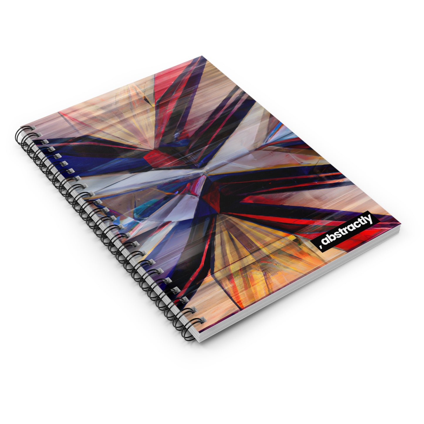 Avery Rosenberg - Applied Force, Abstractly - Spiral Notebook