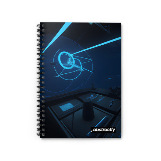 Vanguard Intellect - Debit, Abstractly - Spiral Notebook