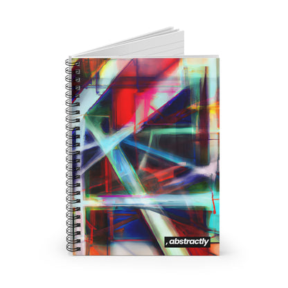 Leonard Kleinberg - Electric Force, Abstractly - Spiral Notebook