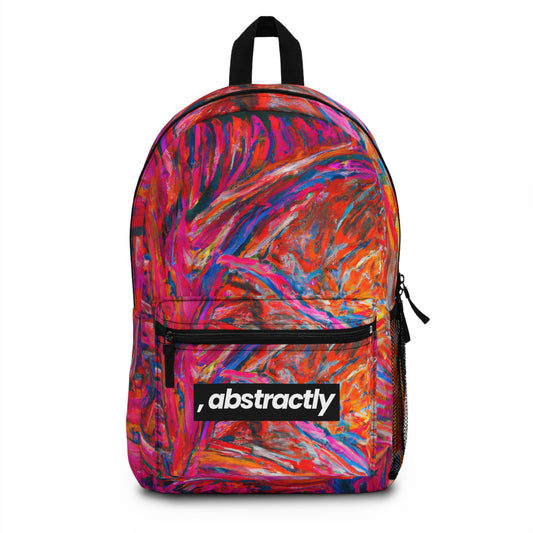 Solarian Crystal Prism - Neon, Abstractly - Backpack