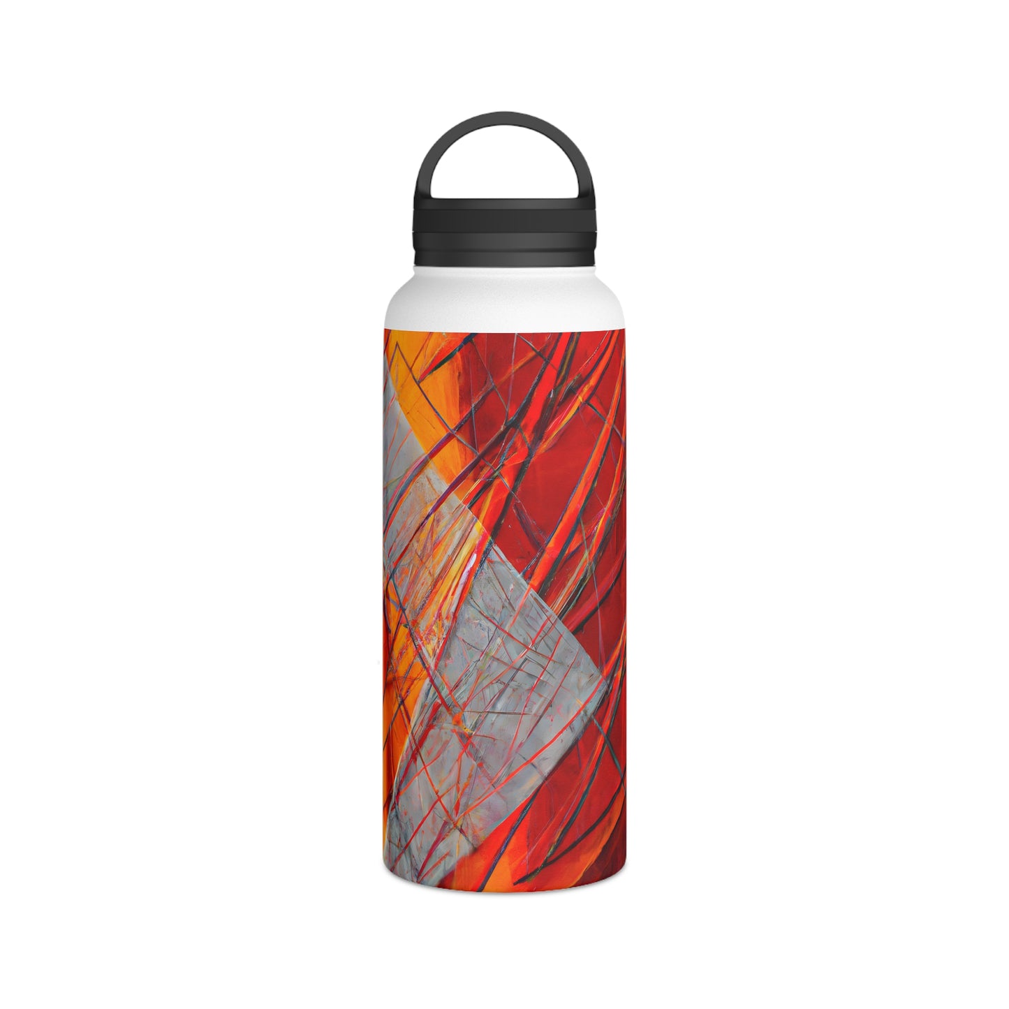 Adrienne Dufresne - Gravity Force, Abstractly - Stainless Steel Water Bottle