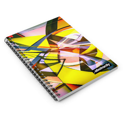 Russell Sternberg - Electromagnetic Force, Abstractly - Spiral Notebook