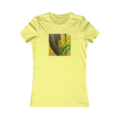 Quantum Aurelia Stone - Oxygen, Abstractly - Ladies' Cut Tee