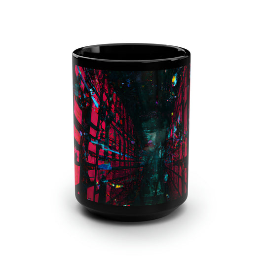 Elevate Finance - Liquidity, Abstractly
 - Black Ceramic Mug 15oz