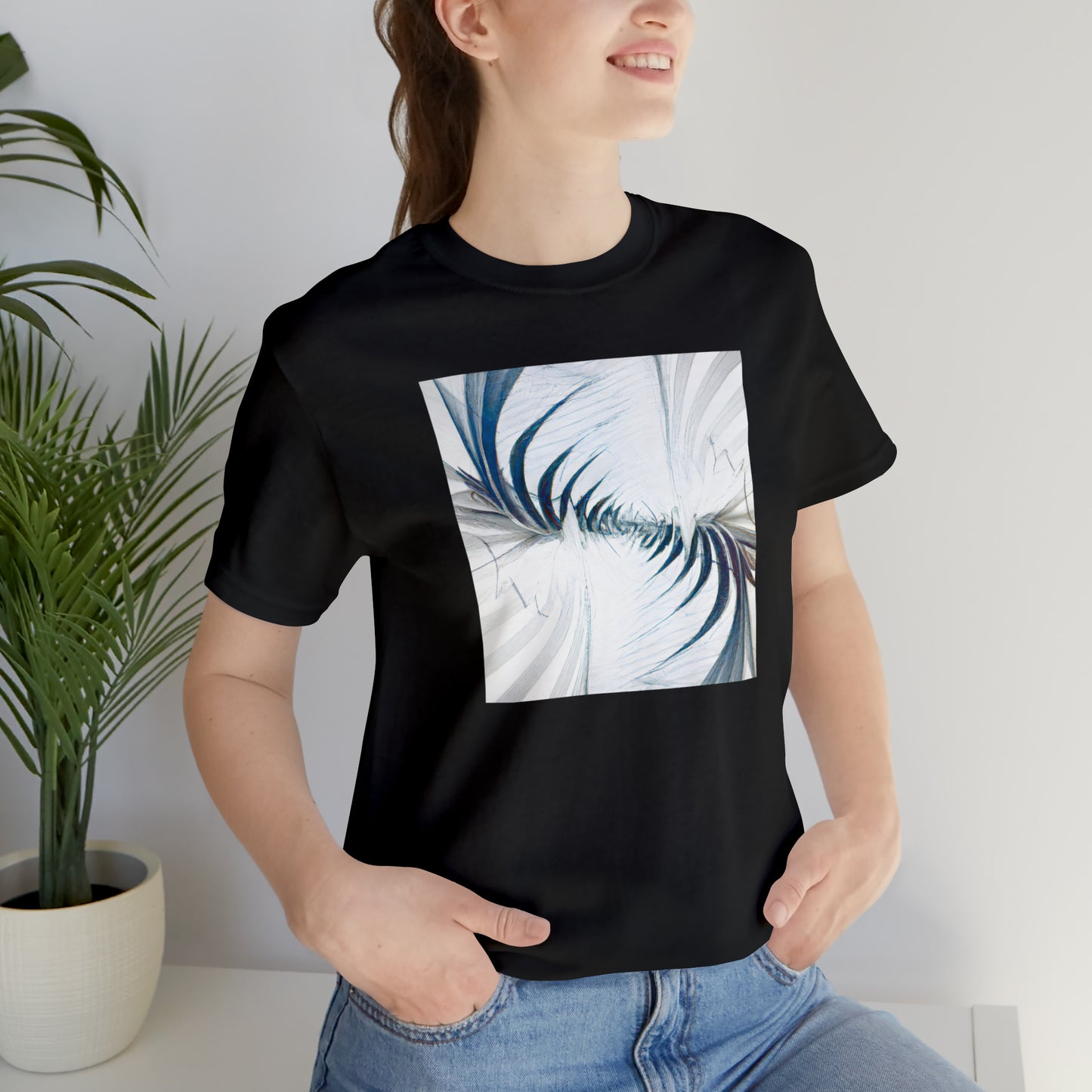 Cassandra Steller - Magnetic Force, Abstractly - Tee