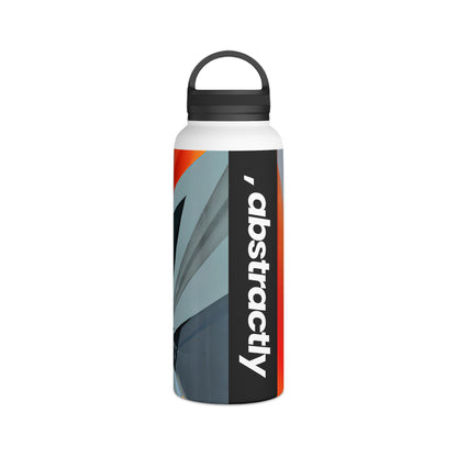 Astrid Hoffmann - Gravity Force, Abstractly - Stainless Steel Water Bottle