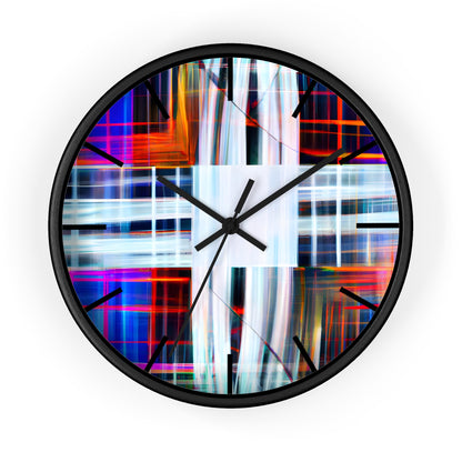 Leroy McGill - Air Resistance Force, Abstractly - Wall Clock