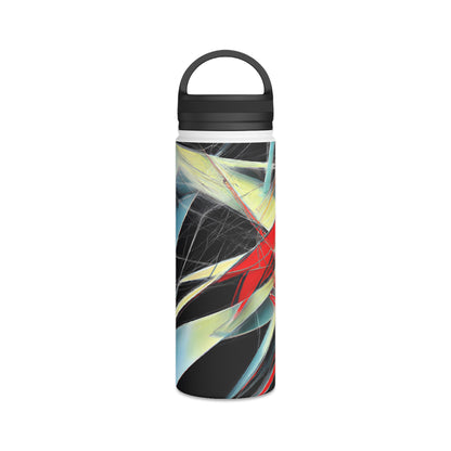 Joan Beaumont - Electromagnetic Force, Abstractly - Stainless Steel Water Bottle