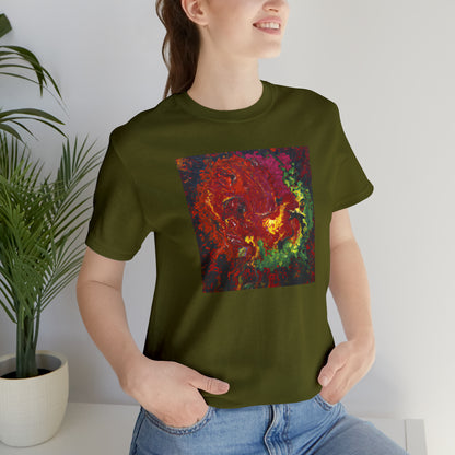 Johannsonite Crystal - Chemistry, Abstractly - Tee