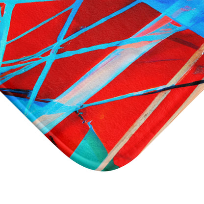 Darlene Roessler - Electric Force, Abstractly - Bath Mat