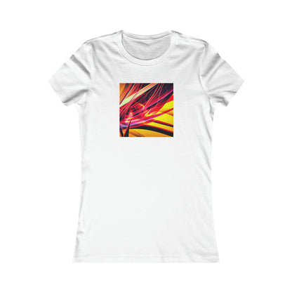 Vera Whitmore - Electromagnetic Force, Abstractly - Ladies' Cut Tee