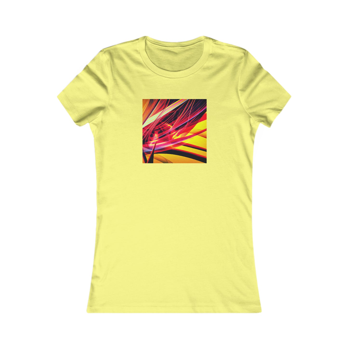 Vera Whitmore - Electromagnetic Force, Abstractly - Ladies' Cut Tee