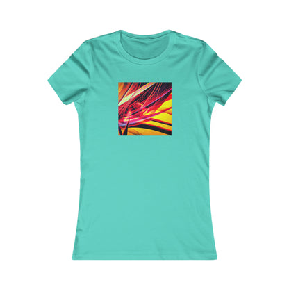 Vera Whitmore - Electromagnetic Force, Abstractly - Ladies' Cut Tee