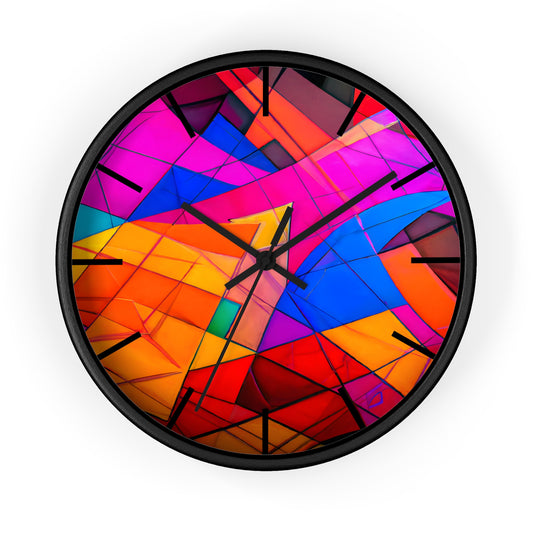 Frank Schroeder - Air Resistance Force, Abstractly - Wall Clock