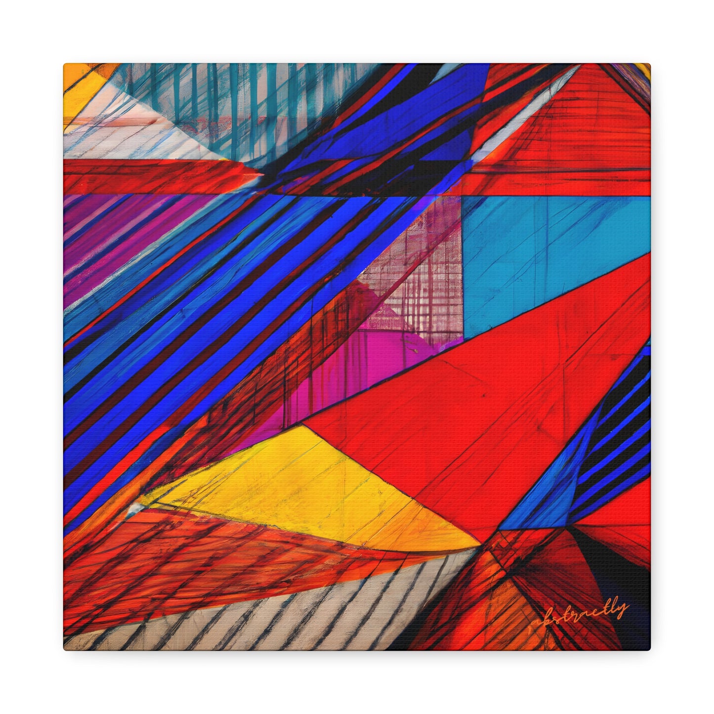 Beverly Weissman - Strong Force, Abstractly - Canvas