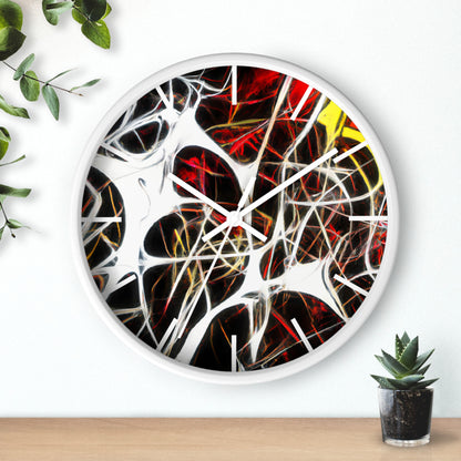 Beatrice Coleman - Electric Force, Abstractly - Wall Clock