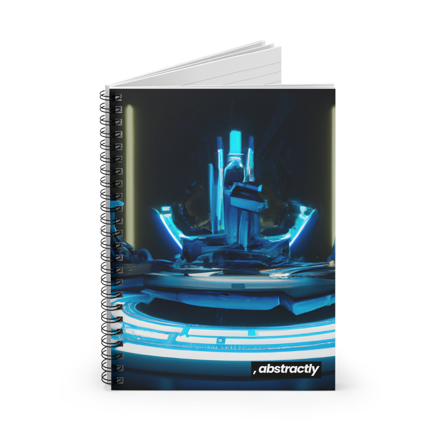 Vertex Financial - Asset, Abstractly - Spiral Notebook