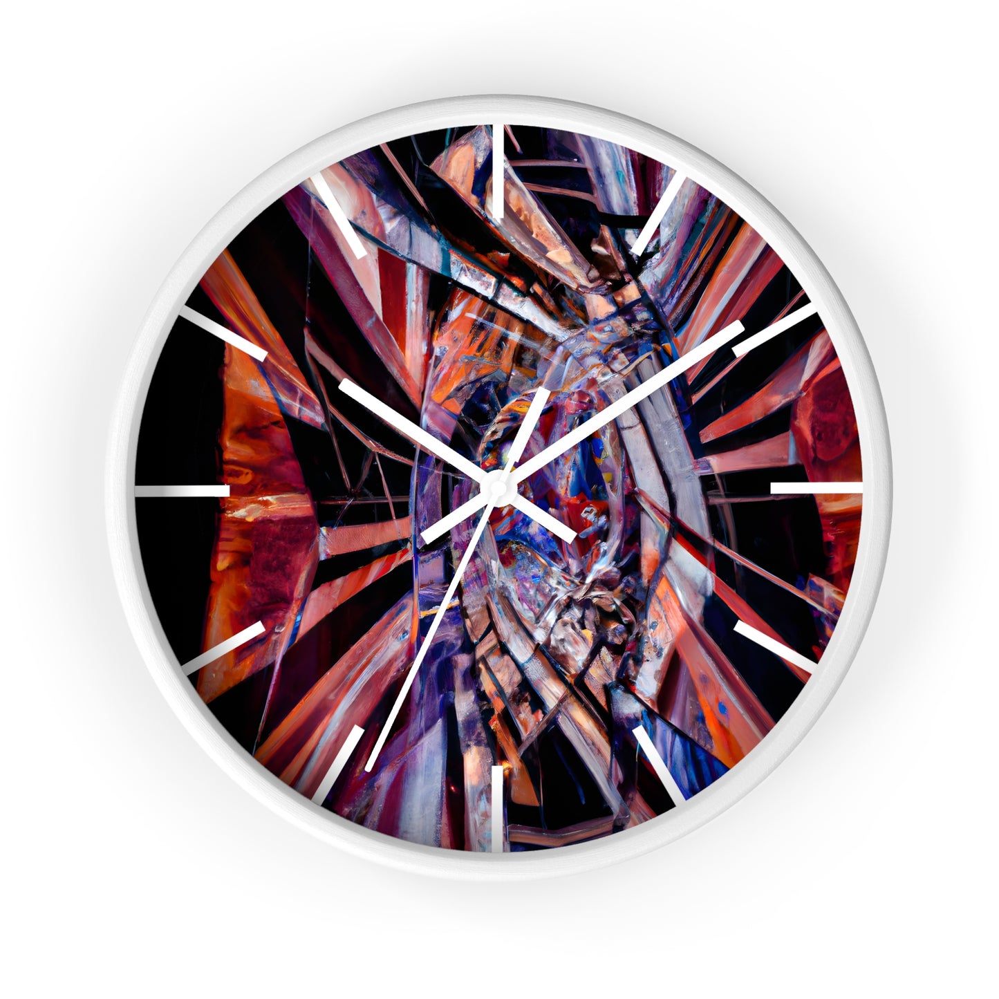 Belinda Hayes - Electromagnetic Force, Abstractly - Wall Clock