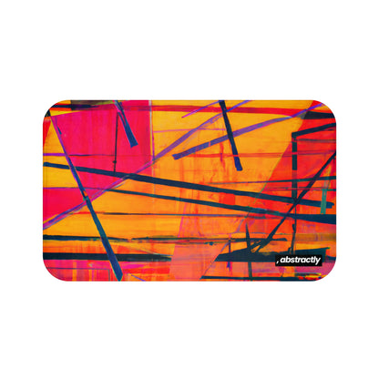 Alice Feldman - Electric Force, Abstractly - Bath Mat