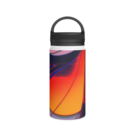 Claudia Henningsen - Air Resistance Force, Abstractly - Stainless Steel Water Bottle