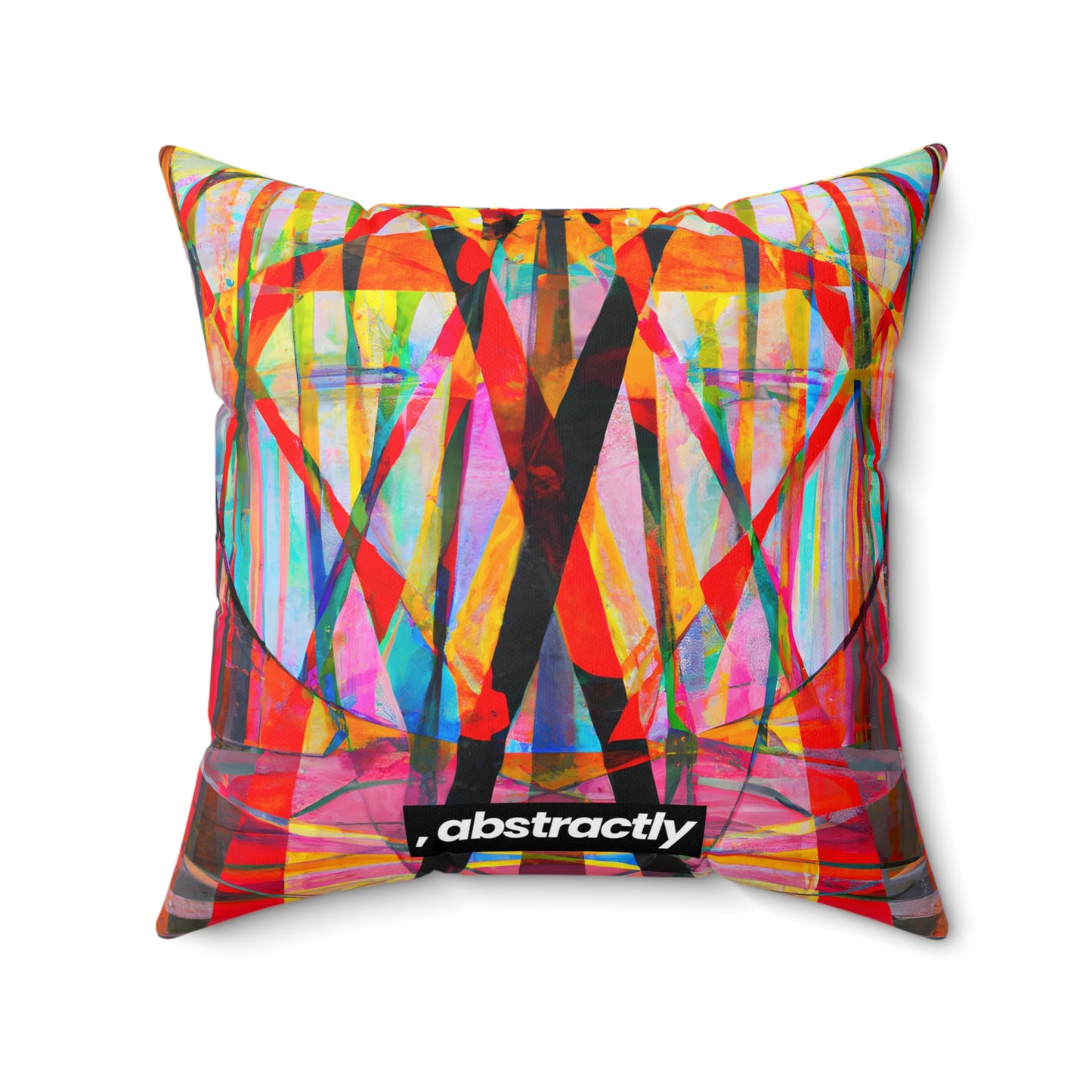 Milton Browning - Normal Force, Abstractly - Faux Suede Throw Pillow