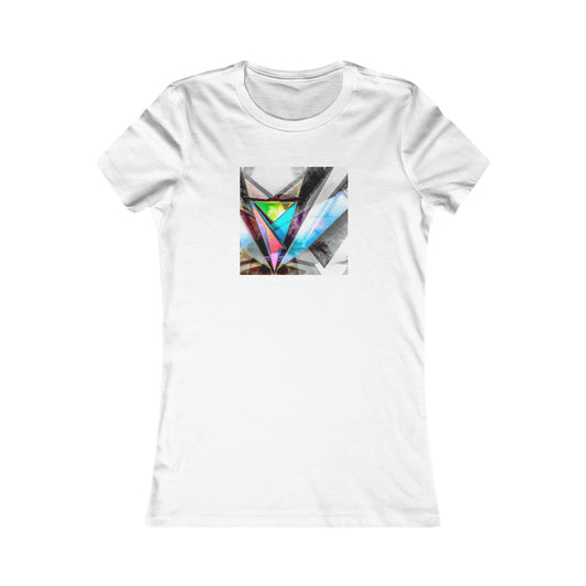 Silvia Pennington - Applied Force, Abstractly - Ladies' Cut Tee