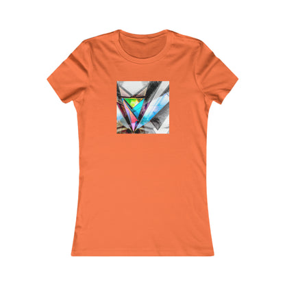 Silvia Pennington - Applied Force, Abstractly - Ladies' Cut Tee