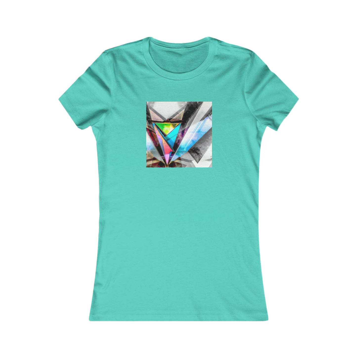 Silvia Pennington - Applied Force, Abstractly - Ladies' Cut Tee