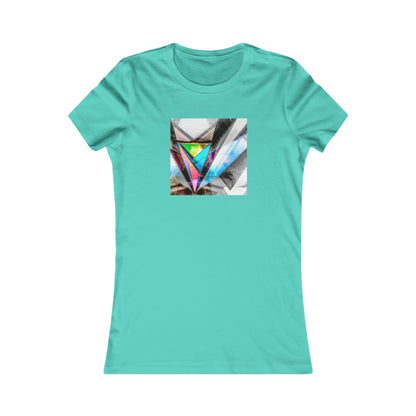 Silvia Pennington - Applied Force, Abstractly - Ladies' Cut Tee