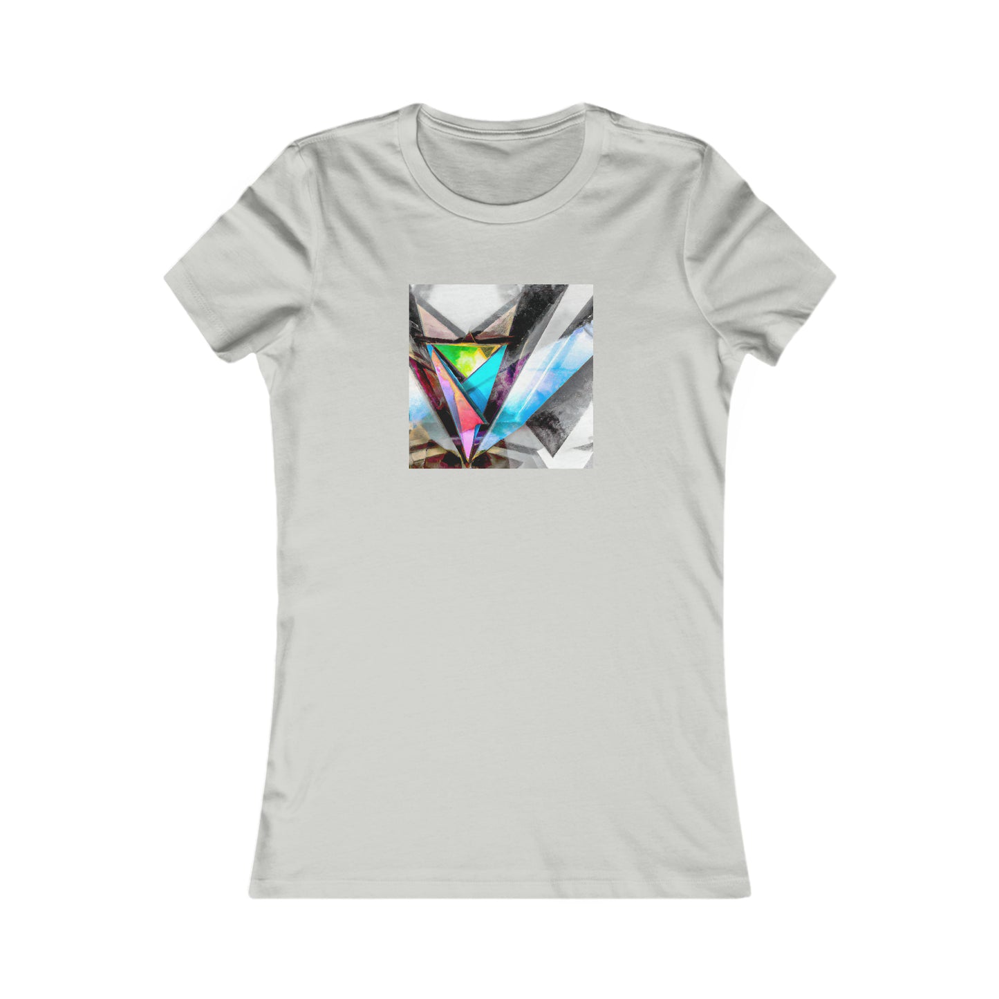 Silvia Pennington - Applied Force, Abstractly - Ladies' Cut Tee