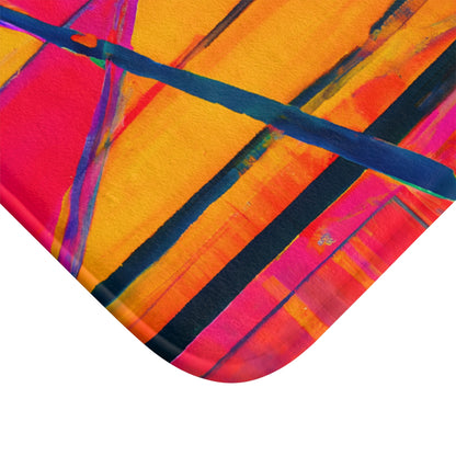 Alice Feldman - Electric Force, Abstractly - Bath Mat