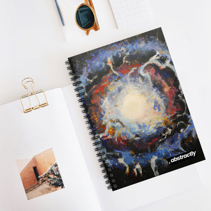 Quantum Fluxite - Chemistry, Abstractly - Spiral Notebook