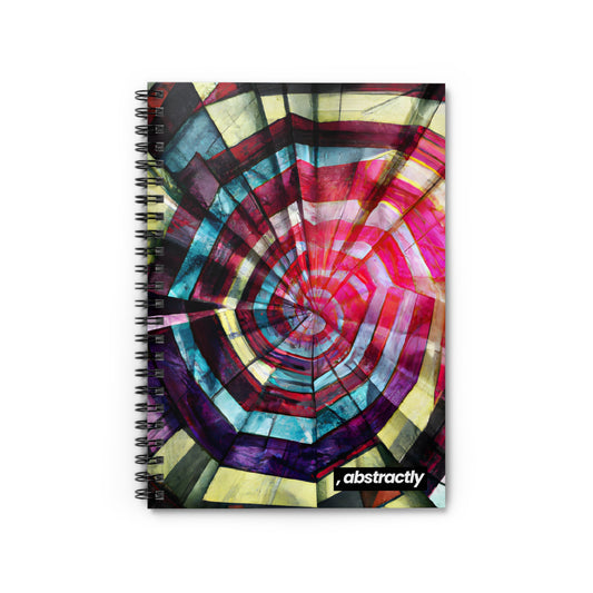 Vera Blackburn - Gravity Force, Abstractly - Spiral Notebook