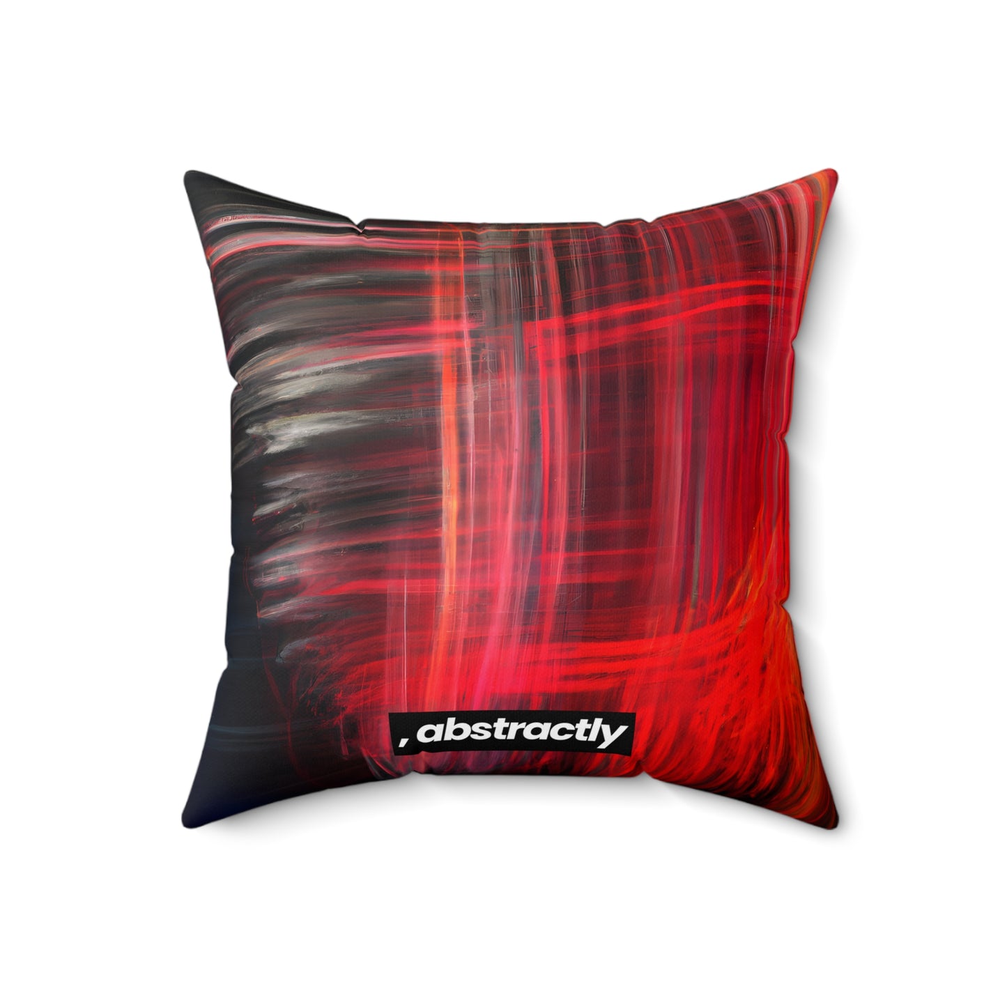 Veronica Chamberlain - Weak Force, Abstractly - Faux Suede Throw Pillow