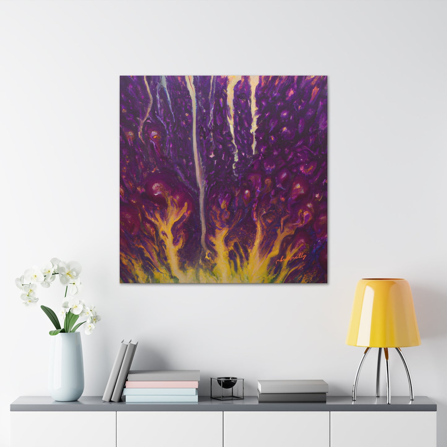 Luminous Etherium - Chemistry, Abstractly - Canvas