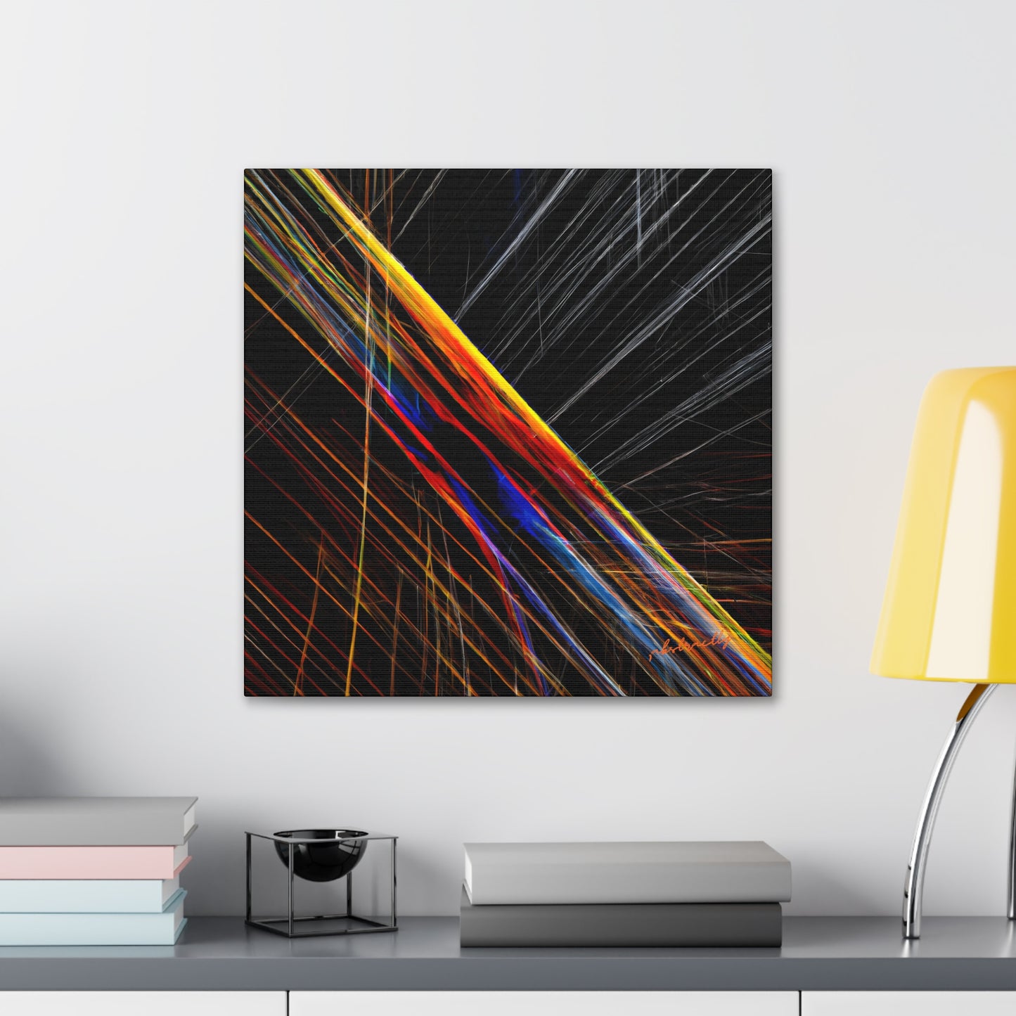 Marion Huxley - Electric Force, Abstractly - Canvas