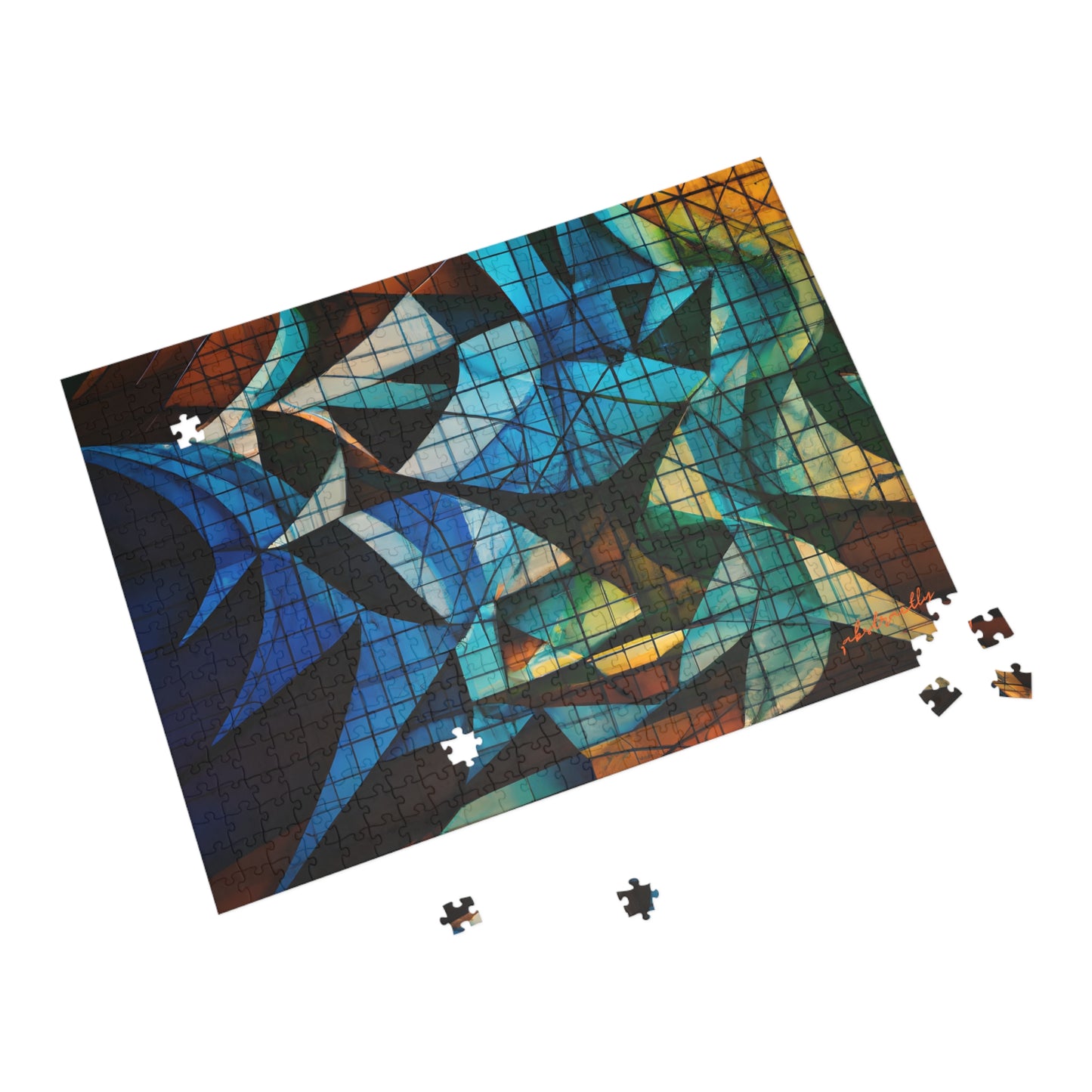 Janet Riggs - Applied Force, Abstractly - Puzzle