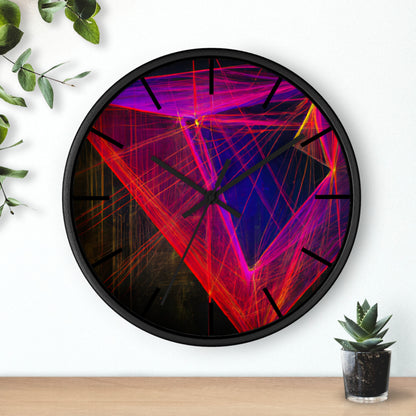 Lena Richmond - Magnetic Force, Abstractly - Wall Clock