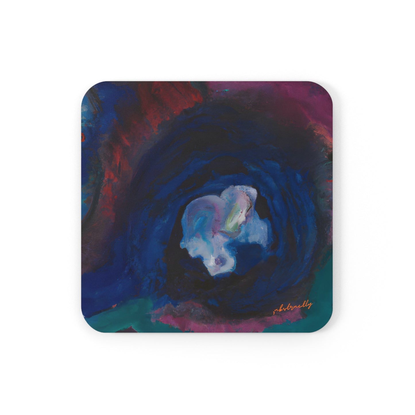 Luminary Etherium - Chemistry, Abstractly - Corkwood Coaster Set of 4