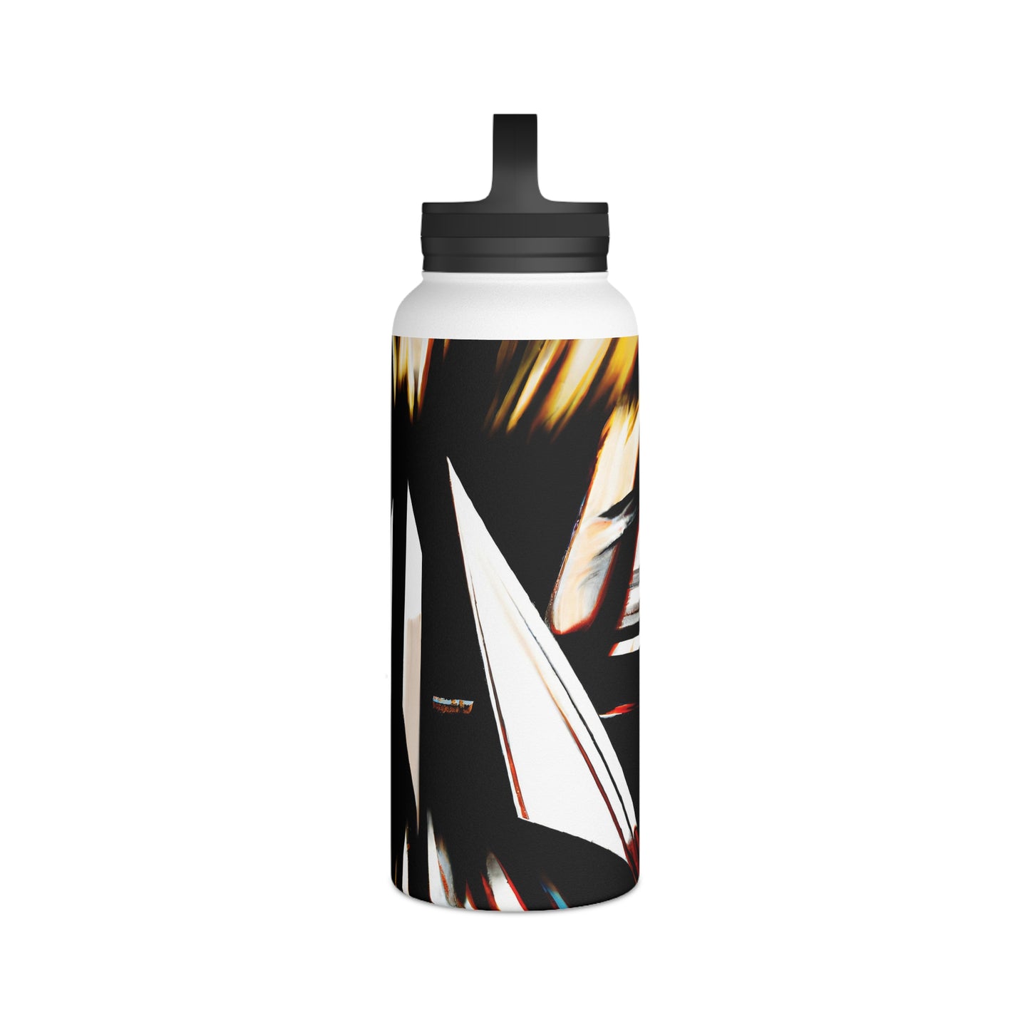 Adrienne Holtzmann - Applied Force, Abstractly - Stainless Steel Water Bottle